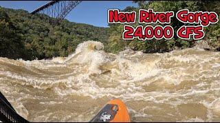 New River Gorge 10.2 Feet (24,000+ CFS)