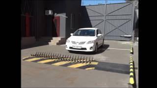 TiSO automatic spike barrier Tire-killer (bi-directional) with above the ground installation