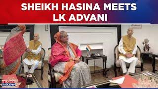 Bangladesh PM Sheikh Hasina Visits LK Advani's Residence Before PM Modi's Oath Ceremony