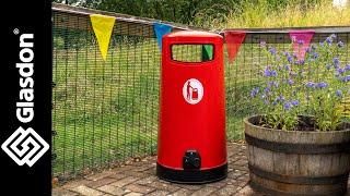 Glasdon UK | Topsy™ 65 Litter Bin