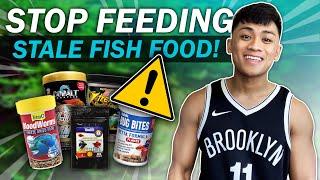 Your Fish Food is Stale… 10 Tips on How to Fix That!