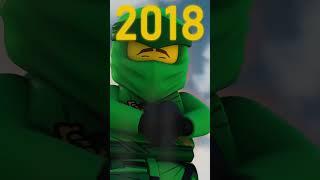 Ninjago The Golden Ninja 2018 Vs 2012 #ninjago #nostaliga #shorts