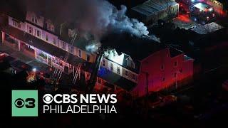 5 injured, several families displaced after rowhome fire in Allentown, Pennsylvania