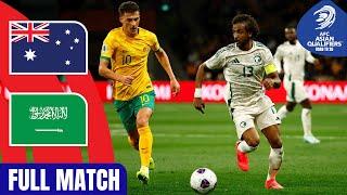 Australia vs. Saudi Arabia | Full Match | AFC Asian Qualifiers™ Road to 26