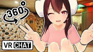 [ENG SUB] Date with Ruru-tan at a Korean Sauna (360° Camera) - VRChat