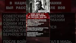 Герой войны — враг народа? Судьба посла СССР в Рейхе