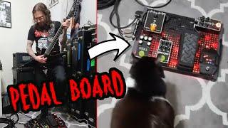 Sammy Shows and Demos his Pedal Board & Rig!