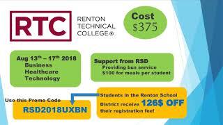 Washington Business Week, Renton Technical College