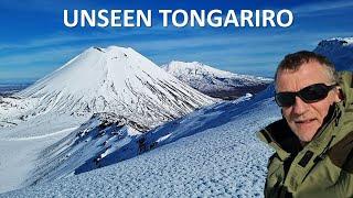 Tongariro Crossing, Geology and Landforms in Winter