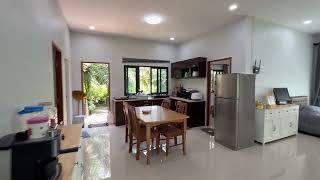 2 Bedroom Garden House with Stream & Mountain View for Rent in Thaimueang, Phangnga