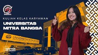 UNIVERSITAS MITRA BANGSA KELAS KARYAWAN