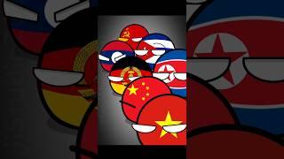 Eternal Enemies || North Vs South Vietnam || [ CountryBalls ] || #countryballs #shorts