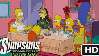 Loki meets the Simpsons | HD | The Good the Bart and the Loki | Simpsons | Disney + | Part 2 |