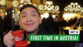 HALLO, WIEN! (Erste Eindrücke & Weihnachtsmärkte) – #vlogmas2024 Tag 14