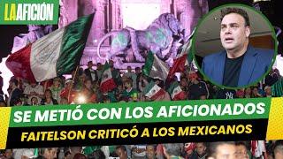 Faitelson explota contra la afición por festejar título de Copa Oro