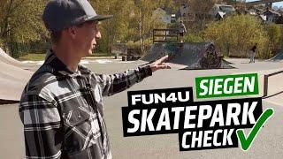 FUN4U Skatepark Check: Skatepark Siegen #skateparkcheck