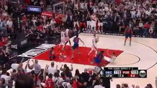 Damian Lillard's series-winning three pointer vs OKC! (Game 5)