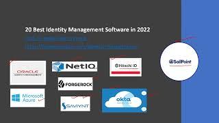 Best Identity management software SailPoint IdentityIQ