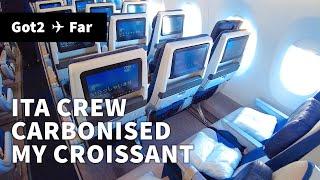 ITA Airways: Rome (FCO)  Tokyo Haneda (HND) (Airbus A350) Economy Class Flight Report (4K)