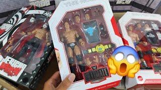 2 BIG BOXES OF WWE FIGURES! ULTIMATE EDITION GREATEST HITS THE ROCK & BATISTA + MORE