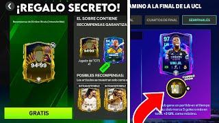 EL REGALO OCULTO QUE NADIE VIO EN FC MOBILE!!  TOTS, HEROES & CARTAS UCL GRATIS!!