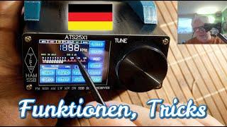 ATS25 X1 DSP Weltempfänger ► Vorstellung, Anleitung, Funktionen, Tricks ► DEUTSCH