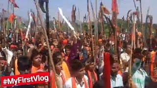 My First Vlogs | Piyush Shukla Vlog | First Vlogs | Janta bazar Hanuman Puja BajrangDal #bajrangdal