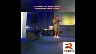 Joseph Matthew performs new banger Blessed at the 2022 Praise concert