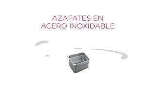 Azafates en acero inoxidable