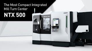 "NTX 500" Space-Saving Integrated Mill Turn Center for small complex-shaped workpieces