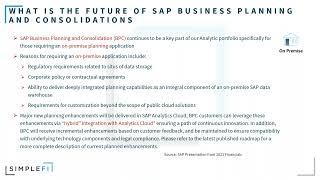 Time to replace BPC? (with SAP Analytics Cloud) -  Beth McBreen