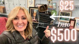 I'm BACK & We're gonna NEED the BIG Cart! | The Magic Goodwill Thrift | Thrift With Me