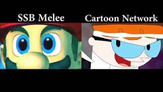 SSB Melee & Cartoon Network Intro Comparison