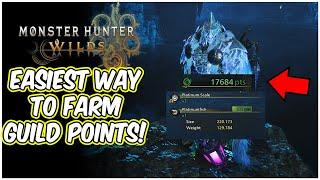 How To Farm Guild Points The EASIEST And FASTEST In MONSTER HUNTER WILDS!