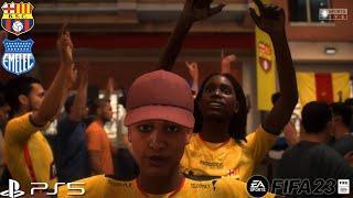 Barcelona Sc Vs Emelec Fifa 23 PS5 4K #fifa23 #bsc #clasicodelastillero