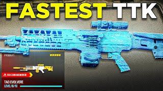 *NEW* FASTEST KILLING GUN in Warzone!  (TAQ Evolvere)