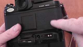 Nikon F3 Overview / Review Part 2 featuring the MD-4 Motor Drive