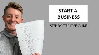 How to start a business this week!