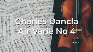 [HQ] Professional Recording of Air Varie No. 4 by Charles Dancla for student practice Lawfame Violin