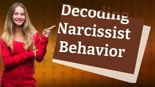 Why does a narcissist talk bad about you?