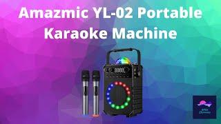 Amazmic YL-02 Portable Karaoke Machine