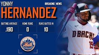 𝐁𝐑𝐄𝐀𝐊𝐈𝐍𝐆 𝐍𝐄𝐖𝐒: New York Mets Sign Yonny Hernández To Minor League Deal | 2024 MLB Offseason