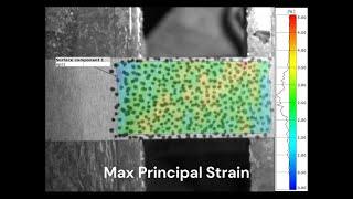 Digital Image Correlation (DIC) Strain Fields from Tensile Failure of 3M Tape