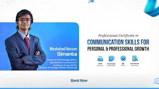 Effective Communication & Personal Growth | With Mashahed Hassan Simanta