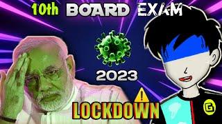 BOARD Exam 2023 | My 10th board exam reaction | GODZTERN