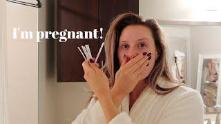 finding out I'M PREGNANT (raw & emotional) + telling family and friends & first trimester vlog