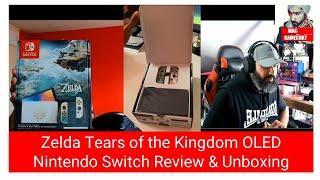 Zelda Tears of the Kingdom OLED Switch Review | Unboxing | Mac Gamechat