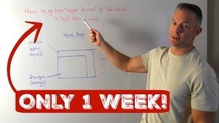 How to go from “sugar burner” to “fat burner” in less than 1 week with strategic carb manipulation…