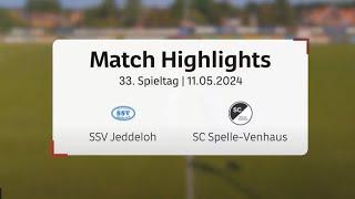 Highlights SSV Jeddeloh II : SC Spelle Venhaus