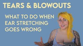 What to do if you Blowout or Tear your Ears